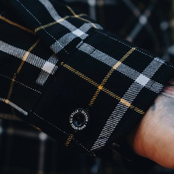 DIXXON x STICK TO YOUR GUNS Collab Limited Edition Men's Flannel Shirt - M - Picture 5 of 11